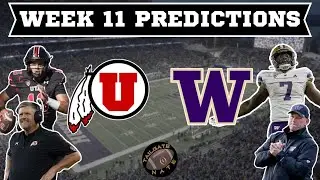Utah vs Washington Game Prediction 2023 College Football Week 11
