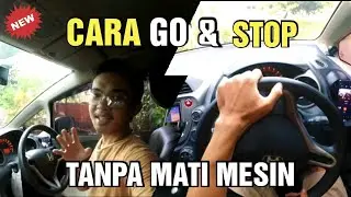 belajar nyetir cara berjalan, berhenti dan berbelok mobil manual