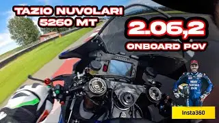 What a track!! Tazio Nuvolari 5260 | 2.06,2 | Yamaha R1 Wsbk & Insta360 Go3 Pov onboard