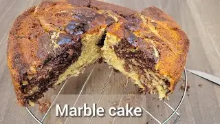 Marble cake recipe! super moist and soft !