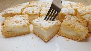 Simple yogurt cake recipe, super creamy cake, delicious and airy, quick and easy