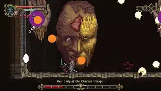 Blasphemous - Our Lady of the Charred Visage BOSS FIGHT - PS5