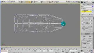 3dsmax.  Урок 227. удаление лишних вершин на линии слияния