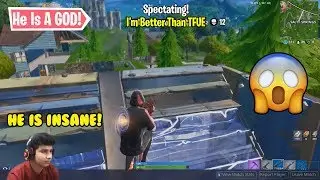 I JUMPED OFF THE MAP AND SPECTATED RANDOM PLAYERS IN FORTNITE!