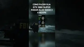 COMO RODAR ALAN WAKE 2 a 60 FPS NA GTX 1660 SUPER