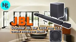 JBL Bar 1300X | Nova Soundbar com Duração de 12 Horas e Potência de 585 W RMS.