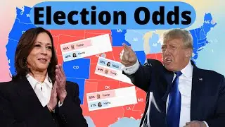 SHOCKING 2024 Election Map According to Latest Betting Odds
