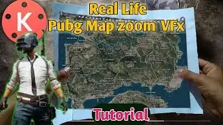 Kinemaster editing tutorial | Real life pubg Map zoom effect | kinemaster trick