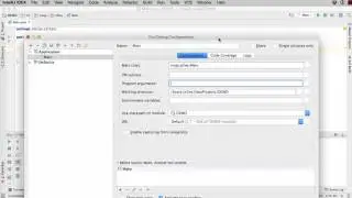 Passing command line arguments in IntelliJ