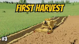 FIrst Harvest And Spent ALL MY MONEY on equipment | No Mans Land | FS22