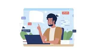 Animated online coding course