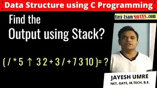 Evaluate using Stack