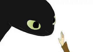How to Train Your Dragon 2 Toothless and Hiccup Как приручить дракона 2 Иккинг и Беззубик Нарисовать