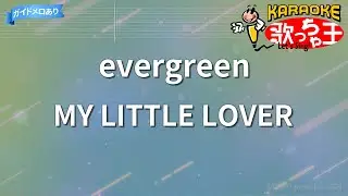 【カラオケ】evergreen/MY LITTLE LOVER