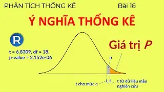 Ý nghĩa thống kê và giá trị P rất đơn giản và dễ hiểu | Phân Tích Thống Kê 16 | Learn to do SCIENCE