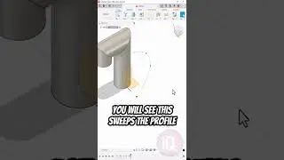 Fusion 360: Sweep 