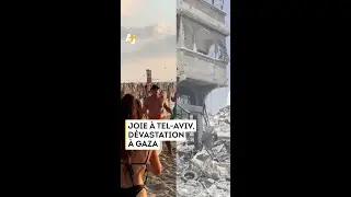 Joie à Tel-Aviv, dévastation à Gaza