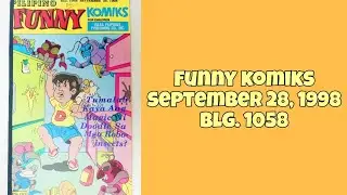 90's Pilipino Funny Komiks: September 28, 1998 || Vintage Pinoy Komiks