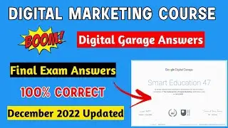 Google Digital Marketing Garage Certification Final Exam Answers | 2022 December updated