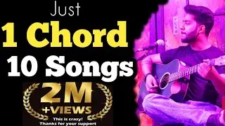 1 Chord Songs On Guitar | Part-01 | One Chord 10 Songs | By Acoustic awadh Boy