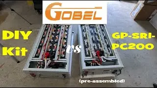 Gobelpower DIY-Kit vs Gobelpower SR1-PC200 pre-assembled battery. A better 2nd battery box build?