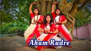 Aham Rudre dance cover |Subha Mahalaya | #dance #viral #trending #mahalaya #dancevideo #dancecover