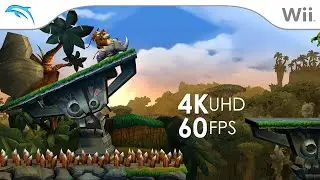 Donkey Kong Country Returns (4K / 2160p / 60fps / Texture Pack) | Dolphin Emulator 5.0-15837 | Wii
