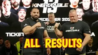 King of the Table 13 All Results || East Vs West Armwrestling || Ft Levan Saginashvili ||