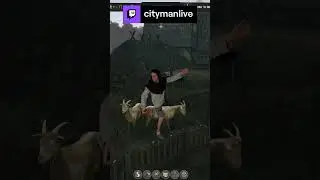 🐐Jízda na zvířeti ... done! #twitch #clip #manorlords #cz #sk