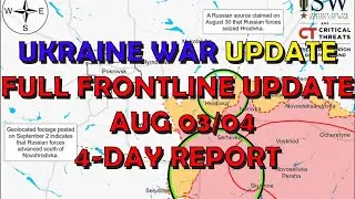 Ukraine Conflict (20240903): Full Frontline Update