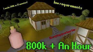 OSRS Money Making Method - Cape Crafting - 800k+ An Hour