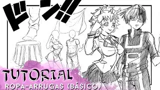 COMO DIBUJAR ROPA (ARRUGAS) - BÁSICO (RESUBIDO) | Why So Gurin