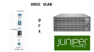 5.How to configure Voice VLAN  in Juniper ? | QFX switches