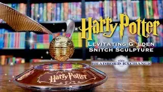HARRY POTTER LEVITATING GOLDEN SNITCH SCULPTURE UNBOXING | The Bradford Exchange