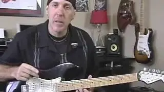How to play Guitar natural harmonics and bell like tones techniques lesson