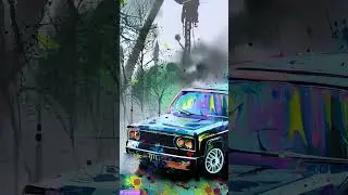 Нейросеть рисует 2106