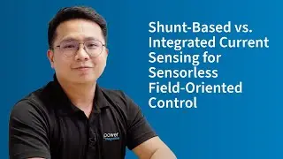 White Paper -  Shunt-Based vs. Integrated Current Sensing for Sensorless Field-Oriented Control