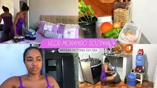 VLOG MORANDO SOZINHA