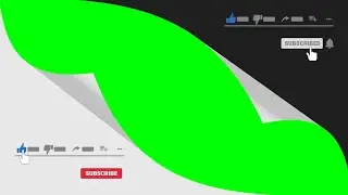 4K Free Corner Subscribe Animation in Black or White