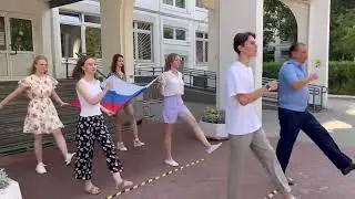 Подготовка к торжественной части🔔 на 1 сентября 🇷🇺