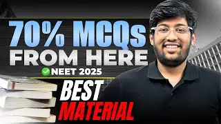 70% MCQs from here… 🚀| NEET 2025 | Best material