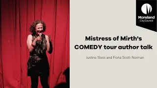 Mistress of Mirth's COMEDY tour author talk