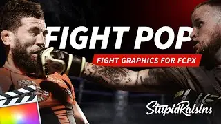 Fight Pop - 15 Animated Fight Graphics for Final Cut Pro X