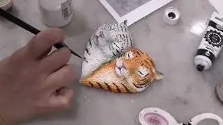 Барельеф Полосатая любовь