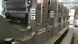 Heidelberg Speedmaster SM 72 FPP, year 1988 - offset printing machine