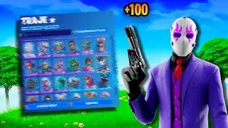 Como está minha conta em 4 anos de FORTNITE (0,00R$)