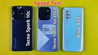Tecno Spark 10c Vs Tecno Spark Go 2023 Vs Vivo V17 | Speed Test & Comparison