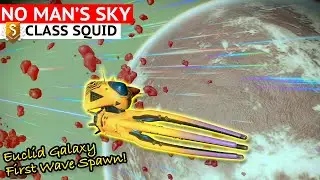 First Wave Yellow Tiger Squid in No Man's Sky