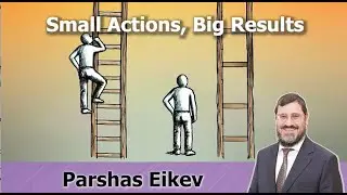 🗣 Rabbi Avi Wiesenfeld 📜 Eikev 💥 Small Actions - Big Results