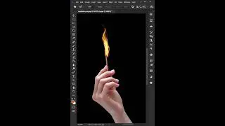 Create a Flame Effect in Photoshop ! 